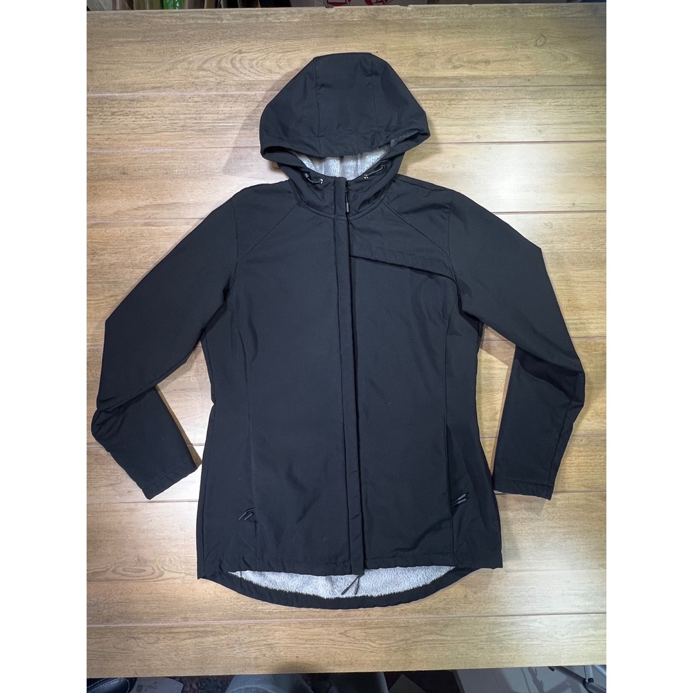 New Balance Women's Black Hooded Jacket Medium